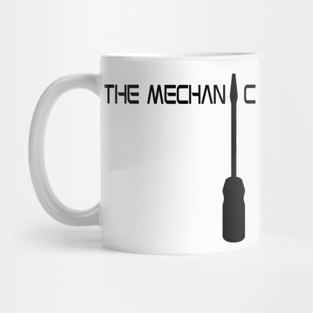 The Mechanic - Black by SanTees